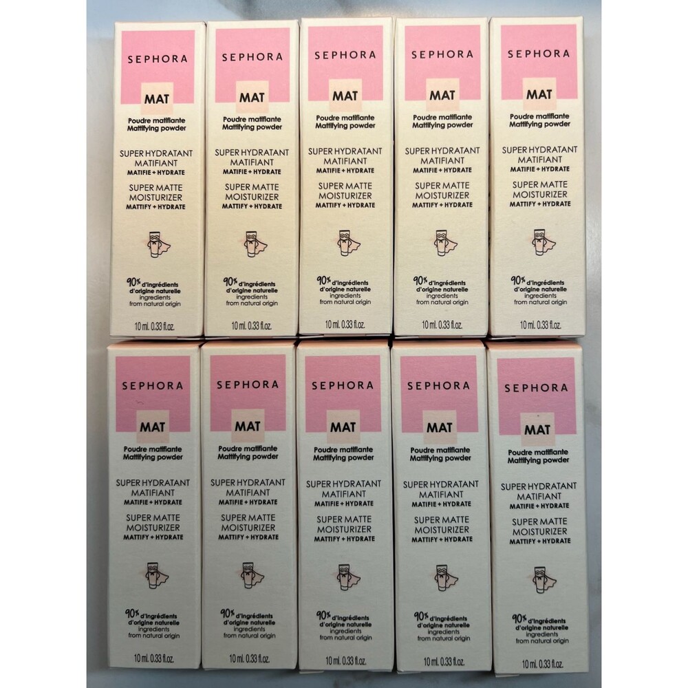 10 - Sephora Super Matte Moisturizer MAT .33 fl oz Travel Size